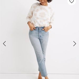 NWT Madewell curvy perfect vintage Jean